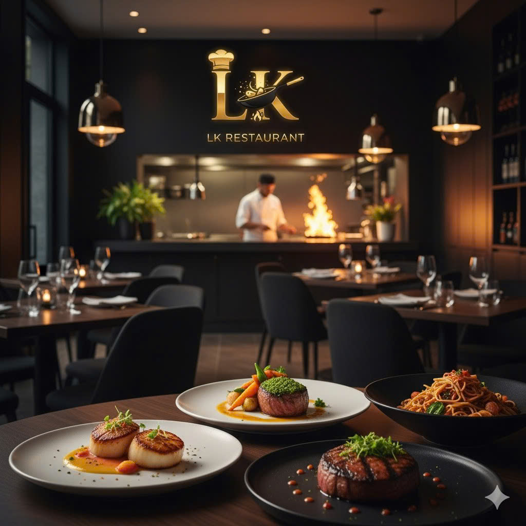 Không gian nhà hàng L.K